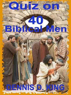 cover image of Quiz of 40 Biblicial Men